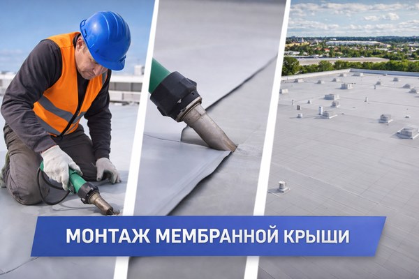 Монтаж мембранной крыши: как устроен процесс, от чего зависит надежность покрытия и что важно учитывать на каждом этапе